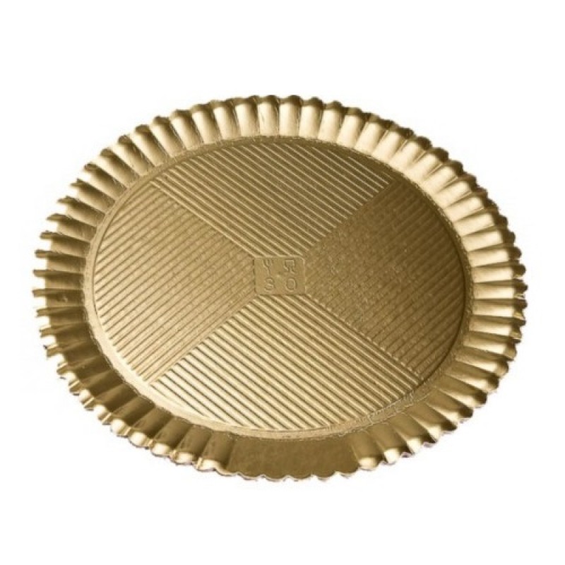 Discuri girasole aurii 40 cm (50 buc/set)