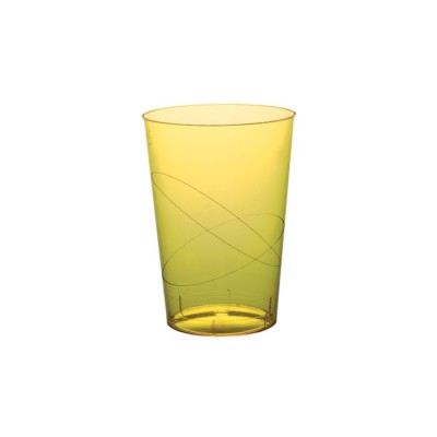 Pahare 230cc Transparente - Lemon Yellow PS - (1.000buc)