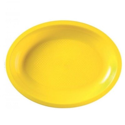 Farfurii Ovale 315mm Yellow PP - (300buc)