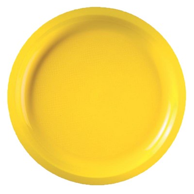Farfurii Mari Ø290mm Yellow PP - (300buc)