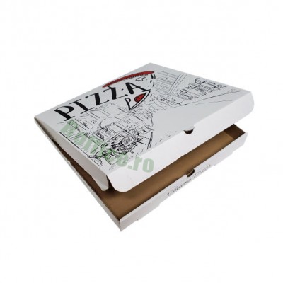 Cutii pizza URBAN albe 32 cm